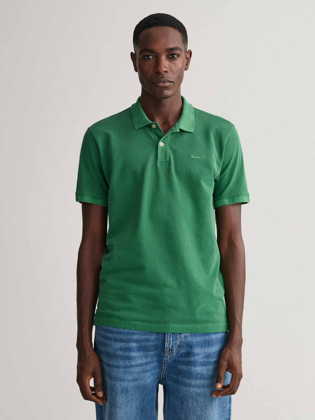 Gant Polo Collar Short Sleeves Pure Cotton T-shirt