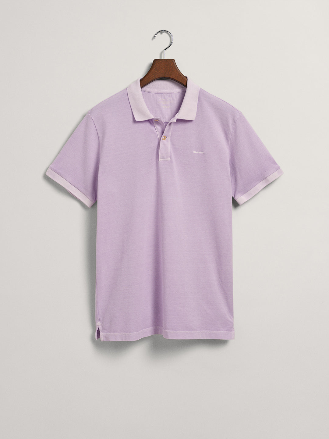 Gant Purple Sunfaded Rugger Regular Fit Pique Polo T-Shirt