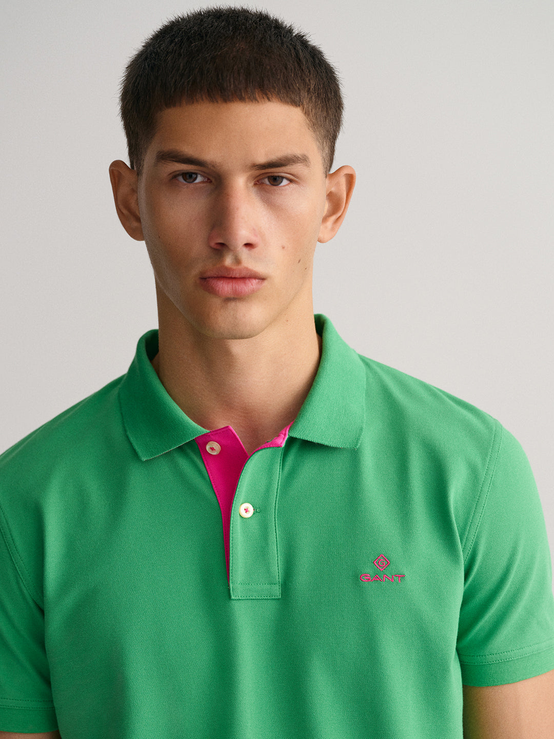 Gant Green Slim Fit Rugger Pique Polo T-Shirt