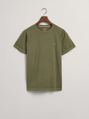 Gant Round Neck Short Sleeves Relaxed Fit Pure Cotton T-shirt