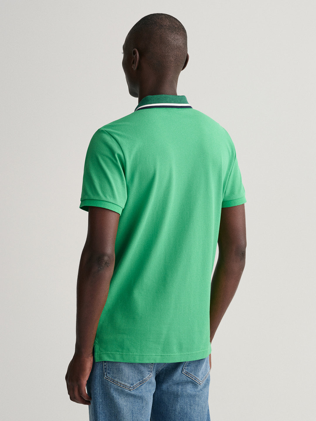 Gant Green Sail Regular Fit Pique Polo T-Shirt