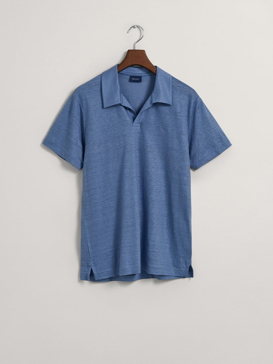 Gant Polo Collar Short Sleeves Pure Linen T-shirt