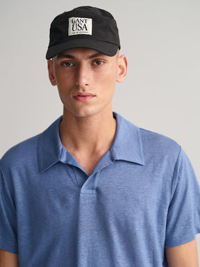 Gant Polo Collar Short Sleeves Pure Linen T-shirt