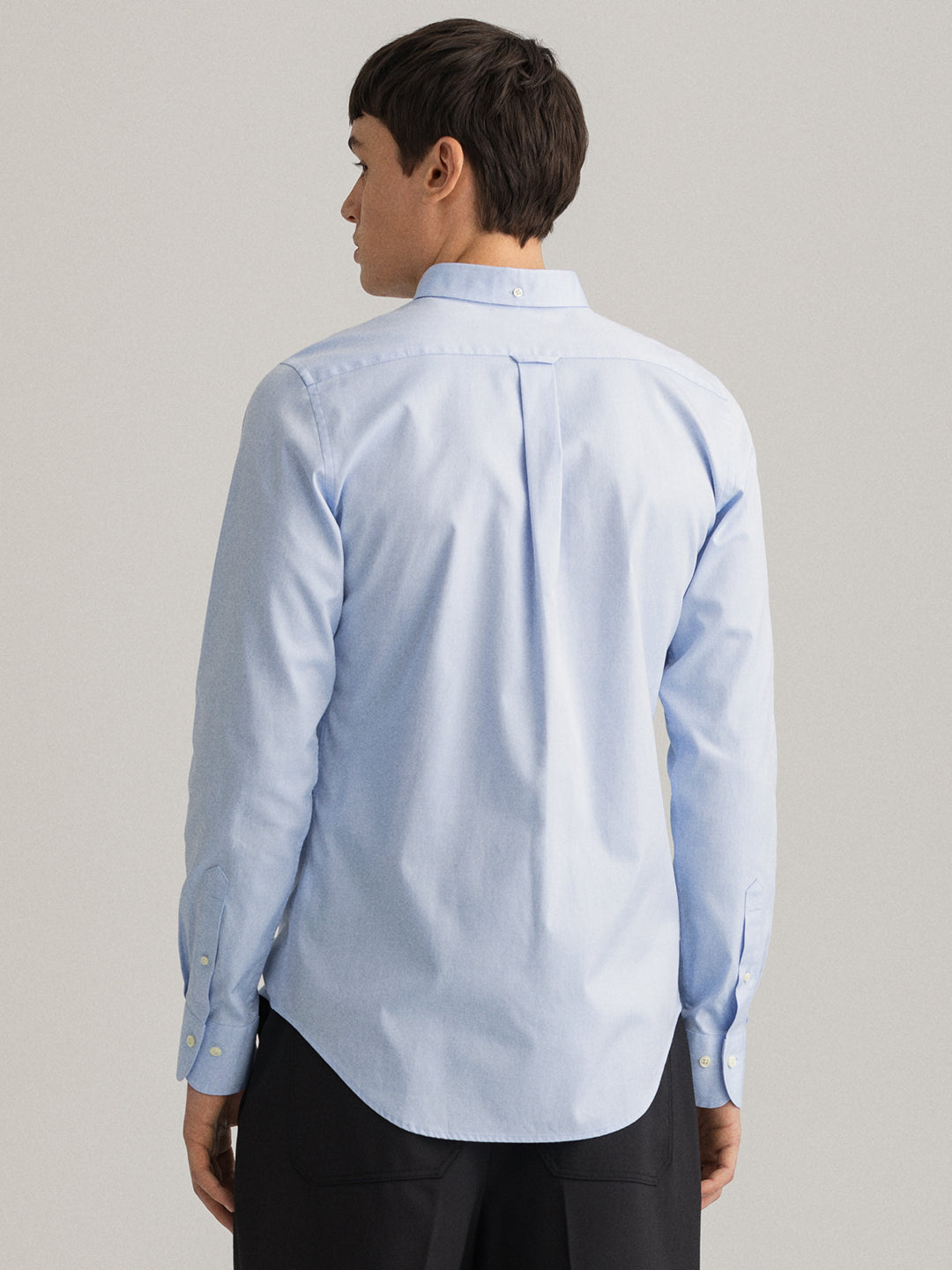 Gant Men Blue Classic Slim Fit Casual Shirt