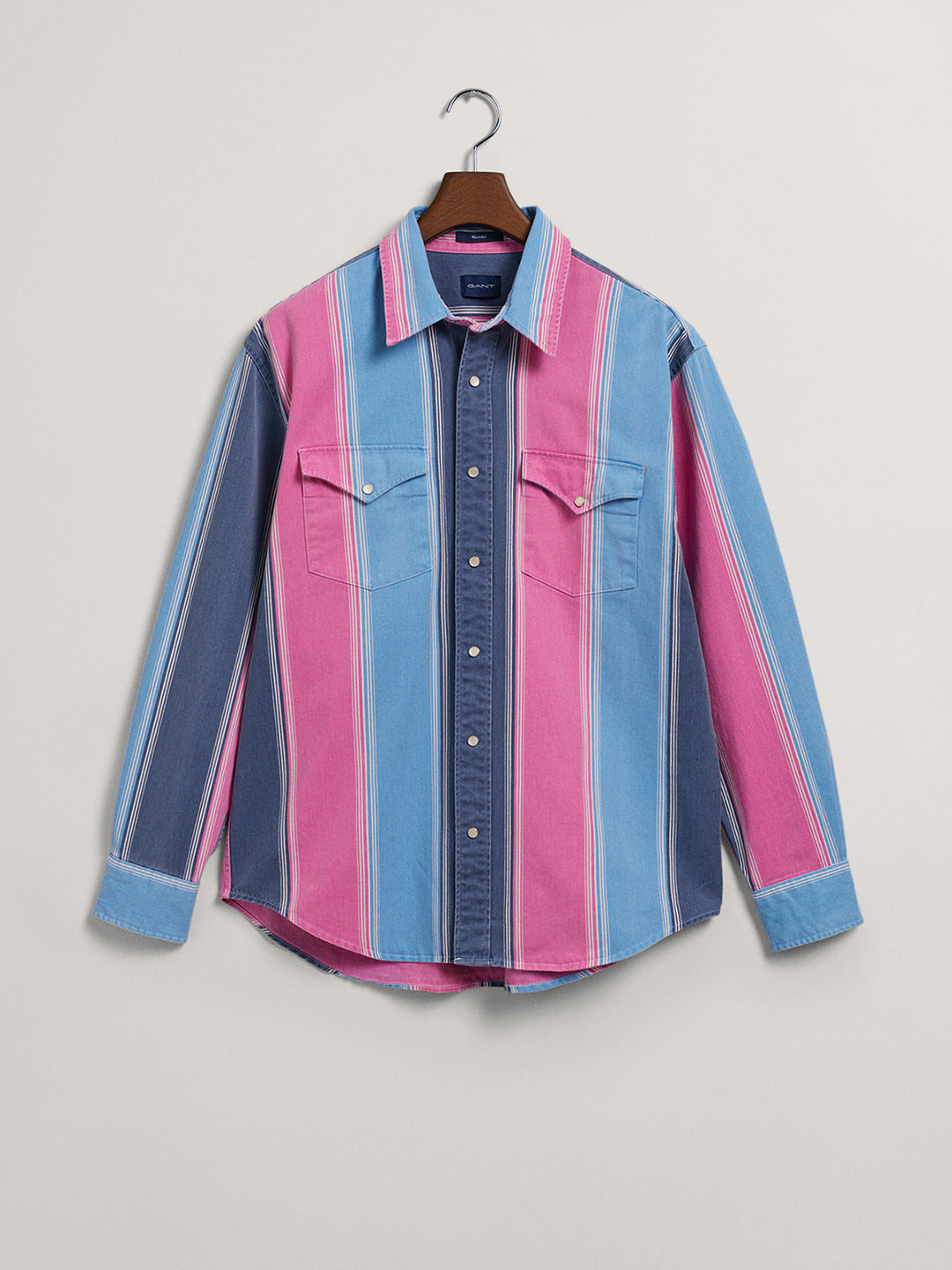 Gant Multi Striped Relaxed Fit Shirt