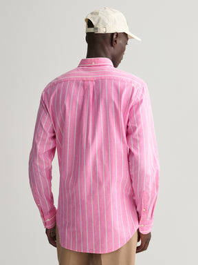 Gant Modern Striped Button Down Collar Cotton Casual Shirt