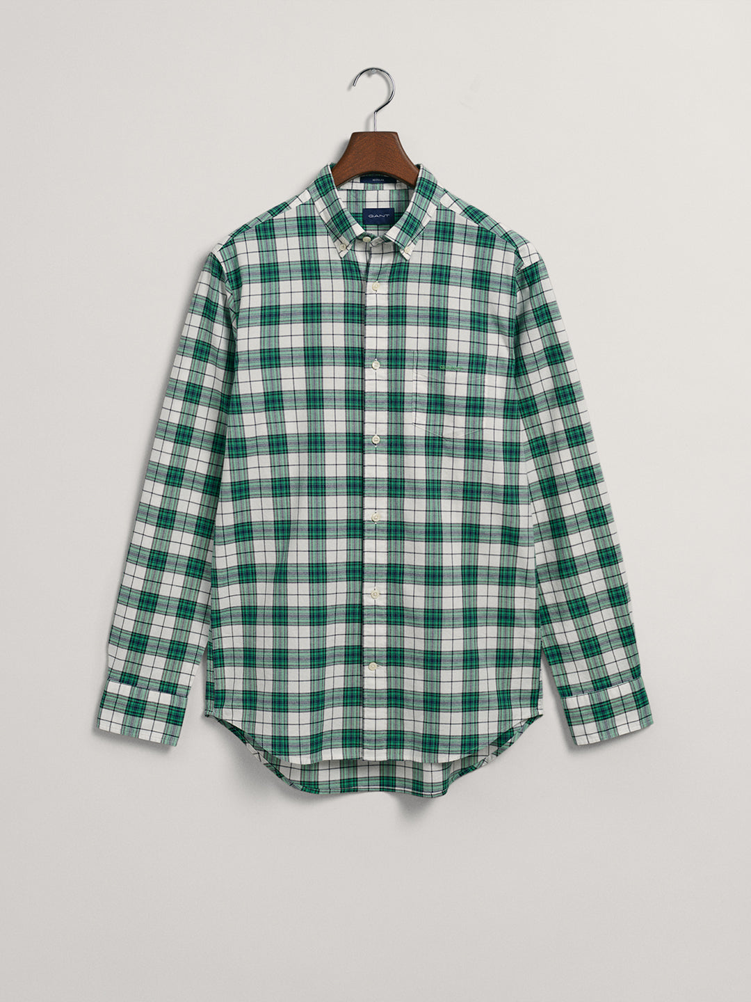 Gant Modern Gingham Checked Cotton Casual Shirt