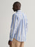 Gant Blue Untucked Striped Regular Fit Shirt