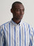 Gant Blue Untucked Striped Regular Fit Shirt