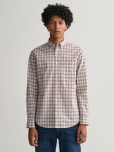 Gant Modern Micro Checked Button Down Collar Cotton Casual Shirt