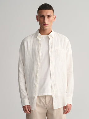 Gant Classic Opaque Casual Linen Shirt