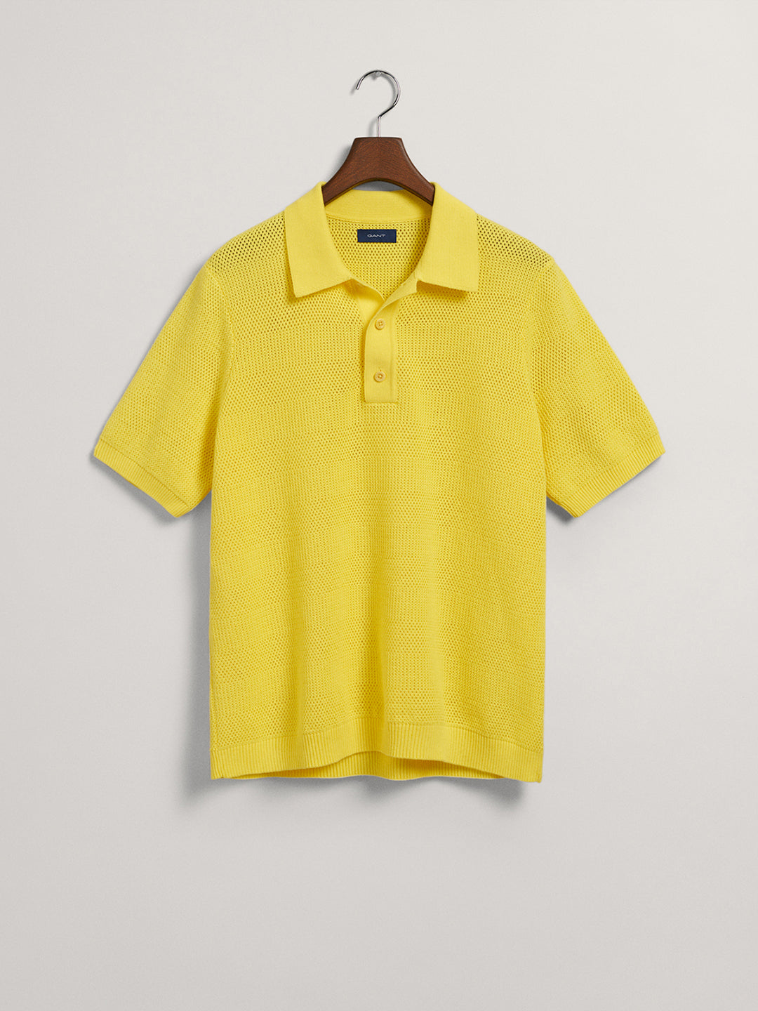 Gant olo Collar Short Sleeves Relaxed Fit Cotton T-shirt