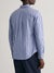 Gant Blue Fashion Striped Regular Fit Shirt