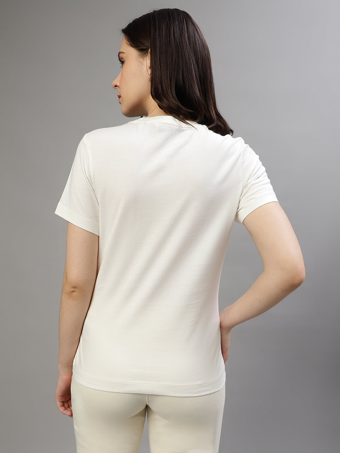 Gant White Fashion Printed Regular Fit T-Shirt