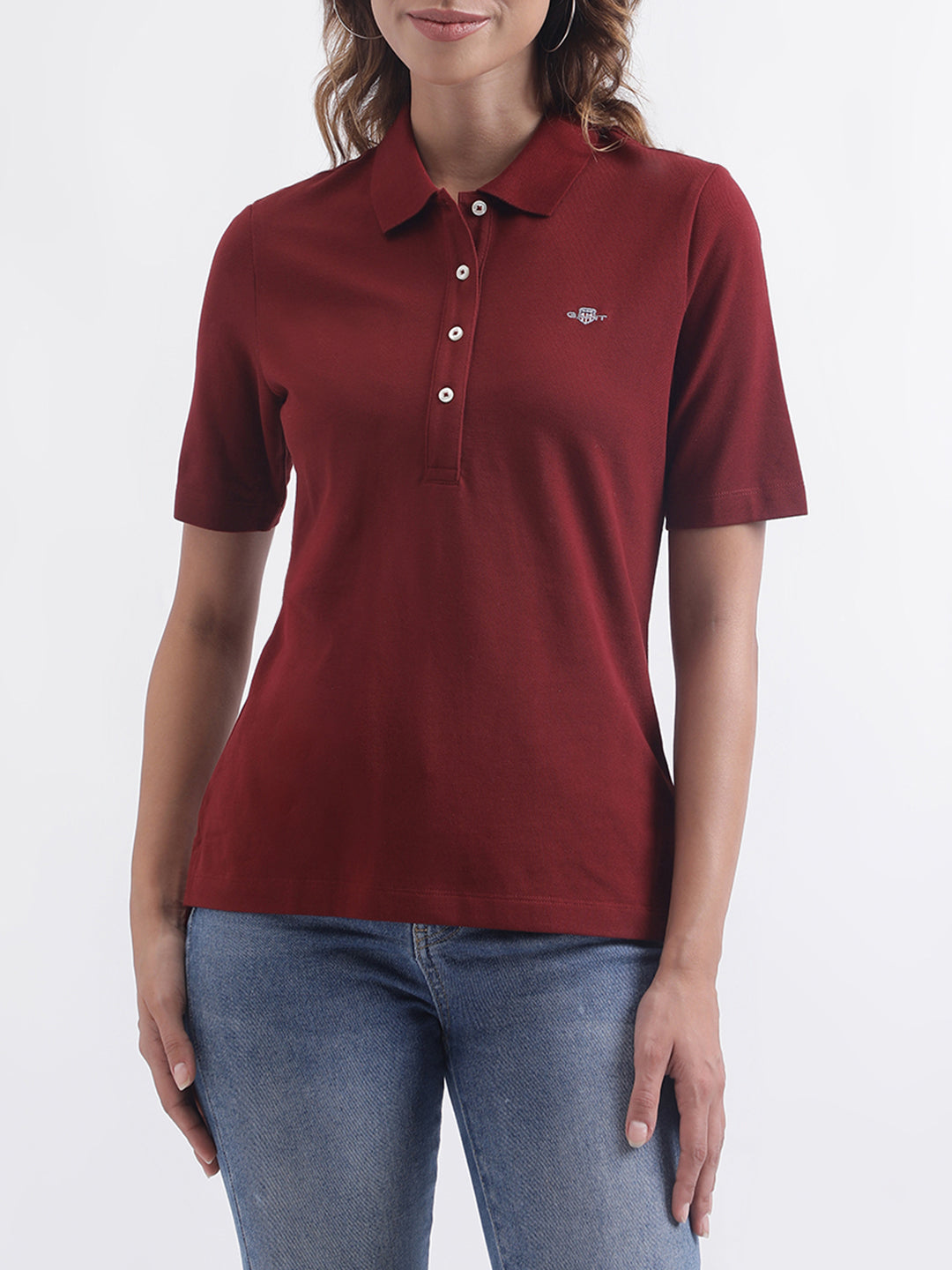 Gant Red Fashion Slim Fit T-Shirt