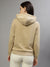 Gant Women Embroidered Hooded Full Sleeves Sweatshirt
