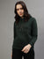 Gant Women Embroidered Hooded Full Sleeves Sweatshirt