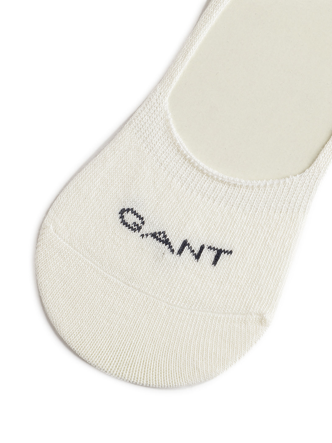Gant Women Off White Solid Socks (Pack of 2)