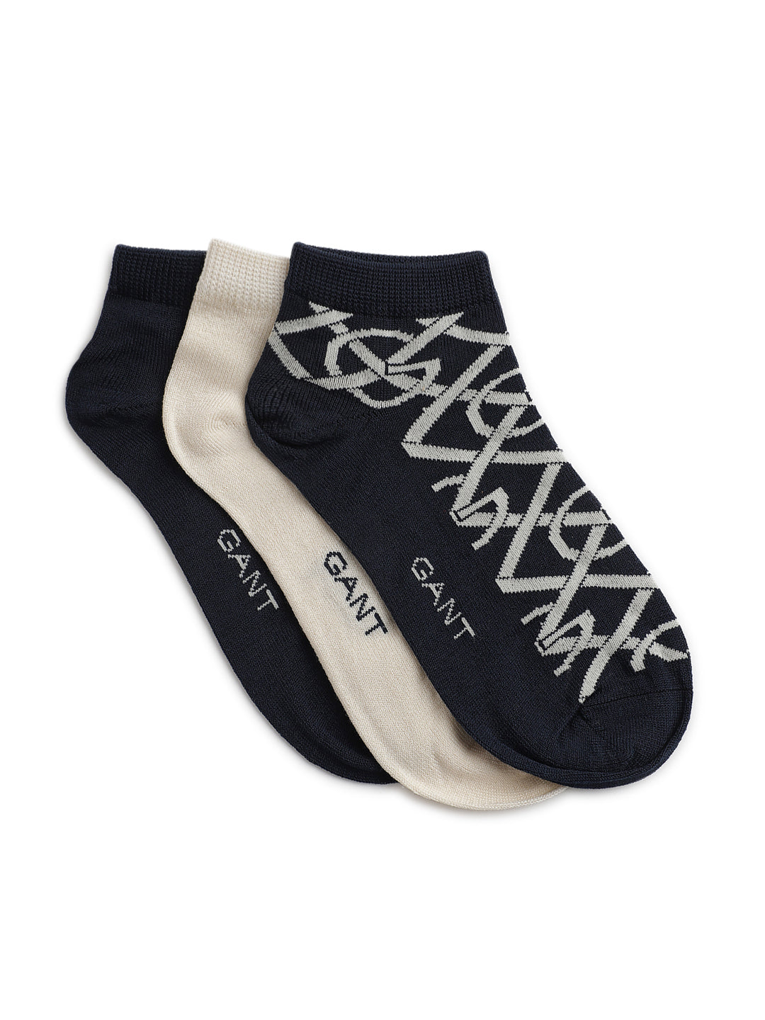 Gant Women Multi Solid Socks (Pack of 3)