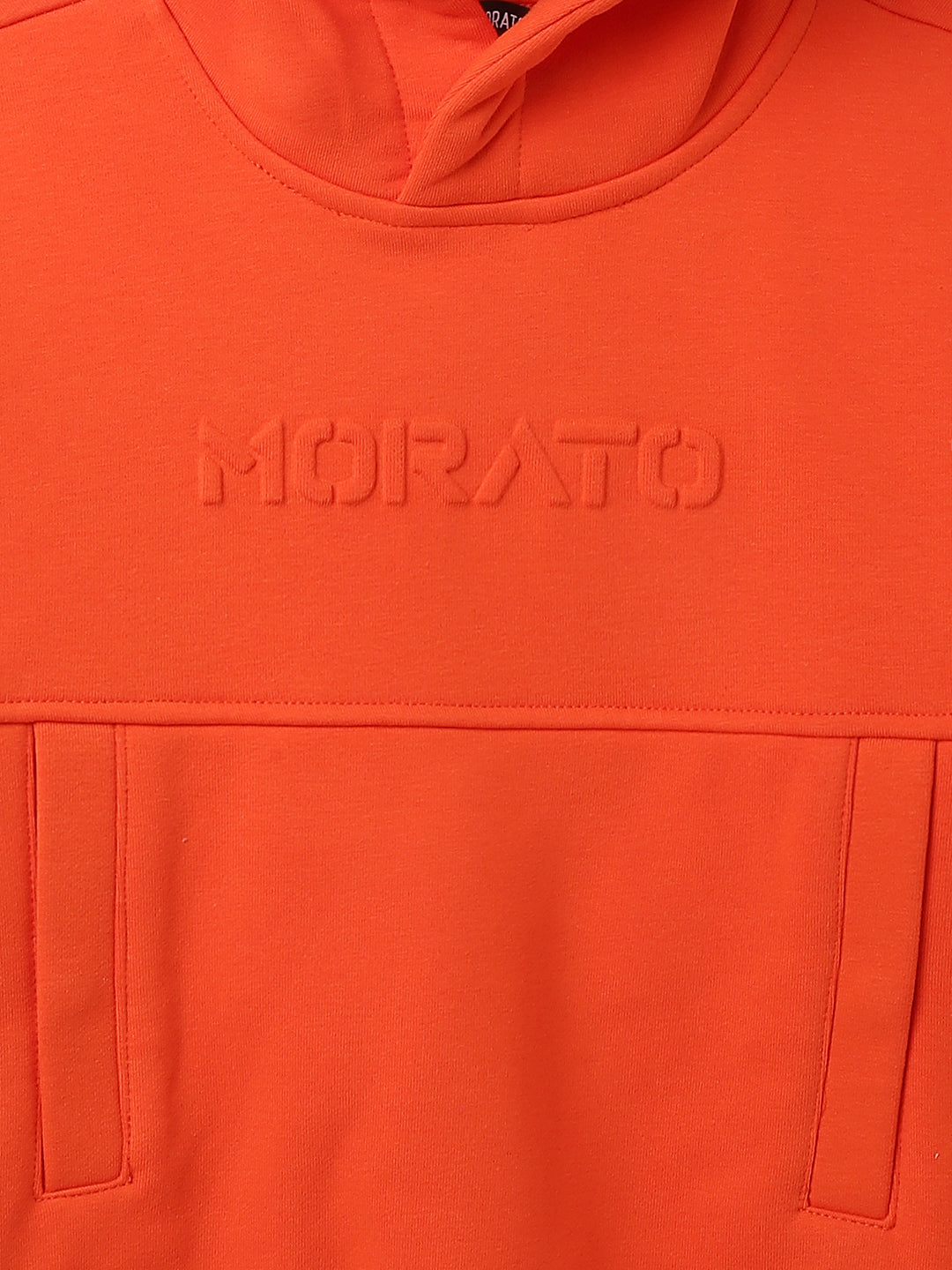 Antony Morato Boys Solid Full Sleeves Hooded Sweatshirt