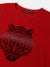 Antony Morato Kids Red Fashion Printed Slim Fit T-Shirt
