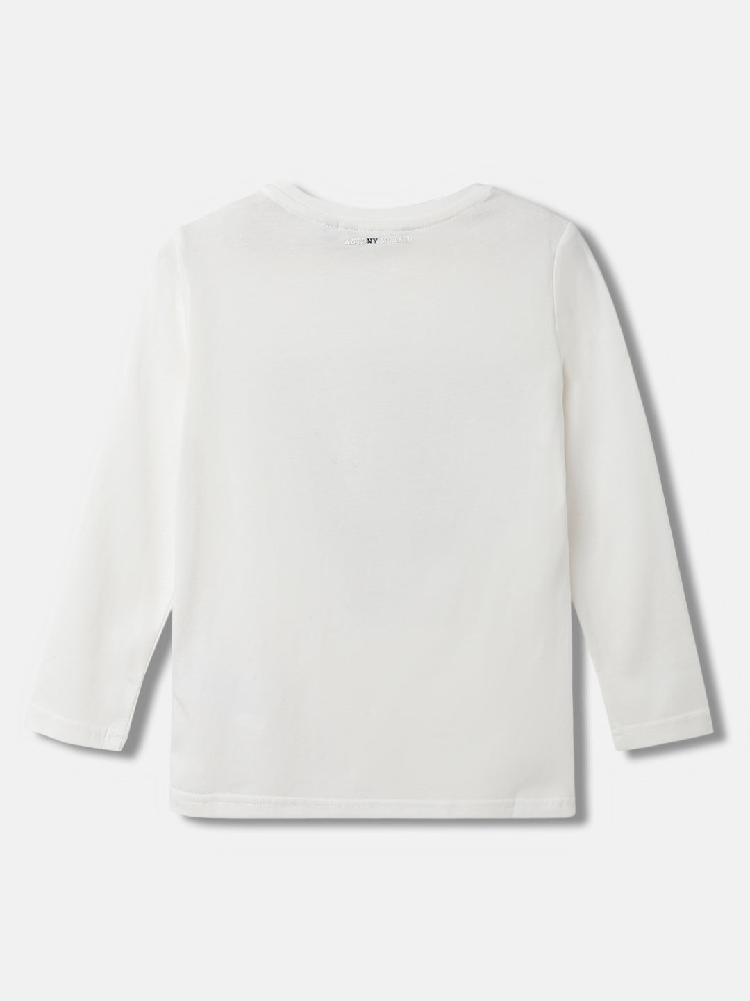 Antony Morato Kids White Fashion Printed Regular Fit T-Shirt