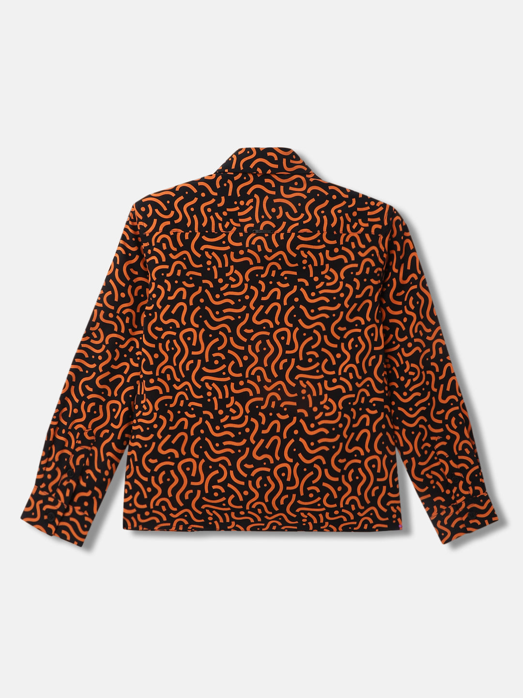 Antony Morato Kids Black Fashion Printed Regular Fit Shirt