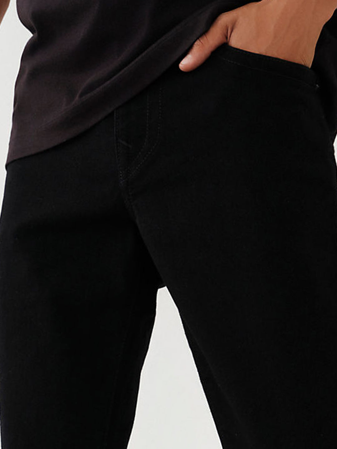 True Religion Skinny Black Mid Rise Jeans