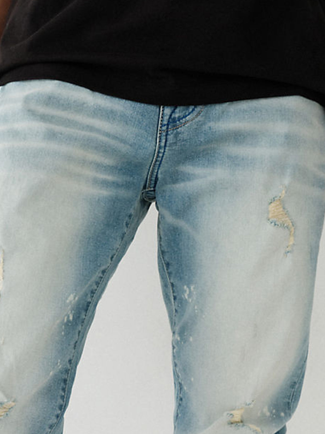 True Religion Skinny Blue Mid Rise Jeans