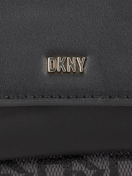 Dkny Women Black Printed Sling Bag